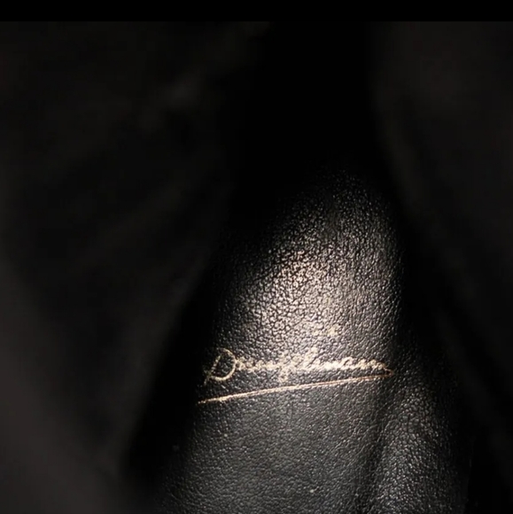 Dresselman Womens 39 9 Black Leather Top Stitched Western Cowboy Boots ♥️😍 - Picture 9 of 10